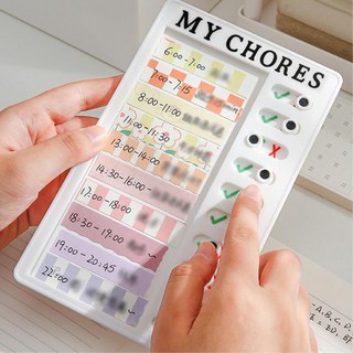 생활습관 체크리스트 하루 계획표 학생플래너 스케줄러 수능 스터디스케줄러 공시생, 핑크, 1개