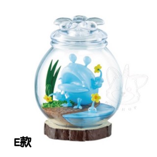 RE-MENT 皮克敏盆景品系列收藏P2 盒玩 皮克敏 盆景 公仔 景品 收藏 全6款, E款/被冰凍了1MX17, 1個