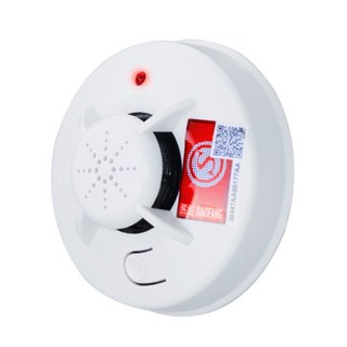 更新版 獨立型 簡易 煙感 光電式 煙霧警報器 家用 套房 民宿 煙火警報, 隨機, 1個