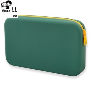 貝貝 方形矽膠化妝品收納袋 大容量旅行化妝刷架 便攜防水收納袋