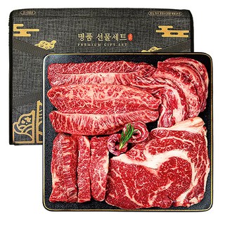 푸드지 마장동 최고급 한우 1++ 투쁠 선물세트 2호, 1세트