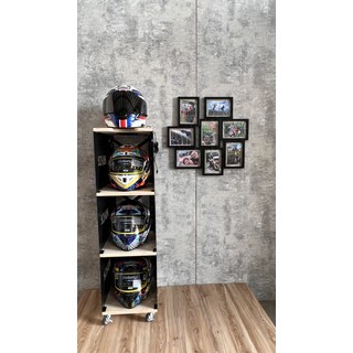 【HUCK】風扇帽架櫃 塑合面板 安全帽櫃 儲藏 收納 騎士必備 安全帽收納 居家安全帽收納櫃 H601S, 塑合板帽櫃