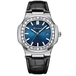 男士商務手錶 防水夜光日曆石英錶