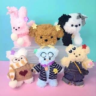 초대박구성 모루인형 만들기 키트 6인분(구성품60여개) 올인원, 1세트