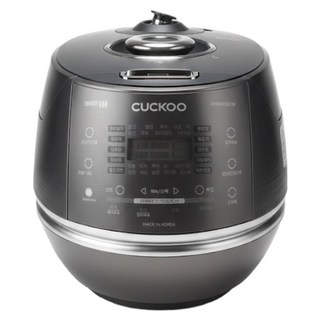 쿠쿠 IH 전기 압력밥솥 6인용, CRP-DHB0660FDM, 다크실버