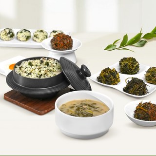 간편식 건강밥상 나물반찬 나물비빔밥 건나물, 유채나물, 10개, 80g