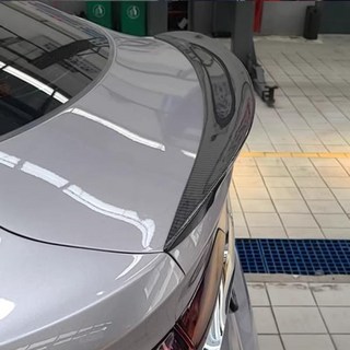 Geely Tugella Xingyue FY11 용 자동차 스포일러 윙 2019 광택 탄소 섬유/FRP 성능 Ducktail 립, 04 Glossy Black