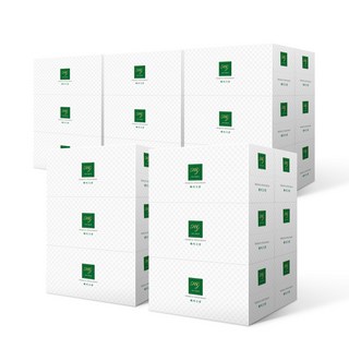 헤이그린 직사각 천연펄프 2겹 미용 각티슈 갑티슈 곽티슈, 30개, 230매