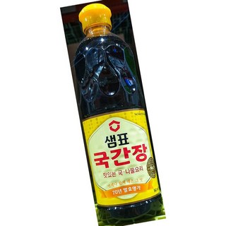 샘표 국간장 860ml업소용 식자재 식재료 대용량 식당용 단체 급식용, 860ml, 1개