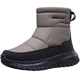 겨울 남성 방한화 기모 두꺼운 따뜻한 방수 미끄럼방지 등산화