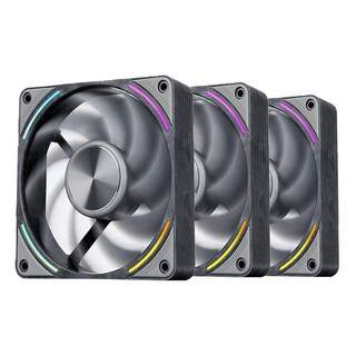 세고텝 EX120 ARGB PWM FULL LCP 블랙 3팩 시스템쿨러 120mm 쿨링팬