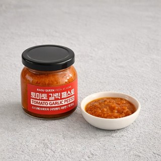수제 토마토갈릭페스토 파스타소스 샐러드소스, 1개, 130g
