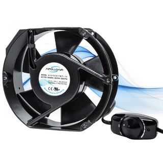 APOLLOAIR 高風量排風扇，可調速靜音設計，廚房浴室適用, 可自行安裝, A1V15C51TBT-1C