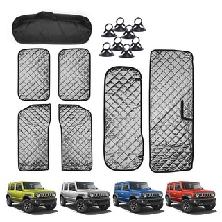 Hasiro jb64 jb74 신형 짐니 적합 선 쉐이드 풀 세트 여름 차열 커버 차종 전용