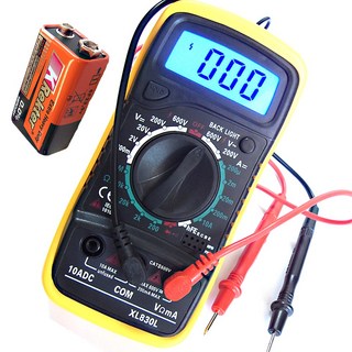 카엘이디 전기 멀티 테스터기 멀티미터 테스트기 검전기, 1개