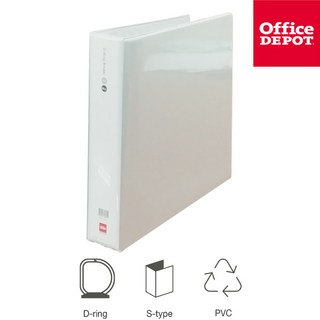 OD A4 투명 D링 3공 바인더 5cm (1EA), 단품, 1개