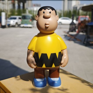 新年胖虎擺件 大號手辦 田園風辦公室桌面客廳玄關裝飾禮物, 大號非洲胖虎【頭可轉動】