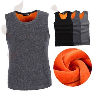 기모안감 발열 나시 조끼 겨울 보온 이너웨어 남성 여성 방한 속옷 민소매