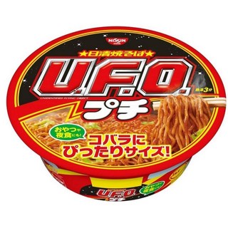 닛신 야끼소바 쁘띠 UFO 일본컵라면 63g*6개, 6개