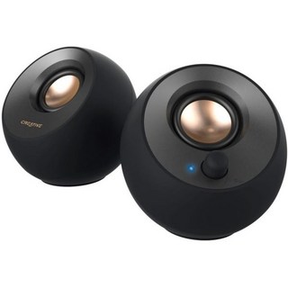 크리에이티브 페블 V2 SP-PBLV2-BK USB 타입-C 전원 액티브 스피커 8W RMS 피크 출력 16W 강력한 45° 상향 드라이버 딥 베이스 패시브, 상세페이지 참조, 상세페이지 참조