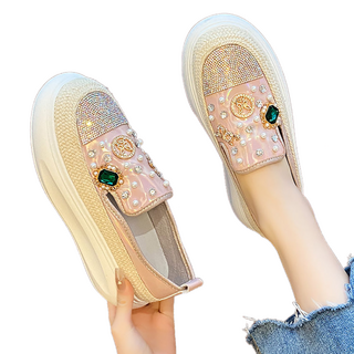 셀럽당 봄여름 통굽 로퍼 쿠셔닝 컴포트 여성화 K0794-KR