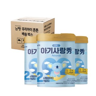 남양유업 아기사랑수 2단계 800g X 3캔, 3개