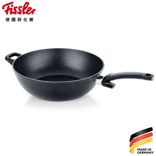 Fissler 菲仕樂 碳矽隕石系列 單柄中式炒鍋 32cm, 詳見包裝, 詳見包裝