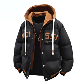 連帽寬鬆保暖棉衣 學生百搭短款麵包服