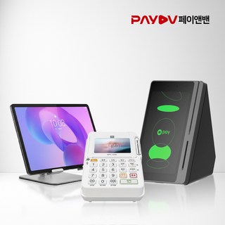 네이버페이 커넥트 Npay 커넥트 태블릿 포스 카드단말기 페이앤 네이버리뷰 연동, 1개, Npay커넥트+3인치카드단말기+태블릿