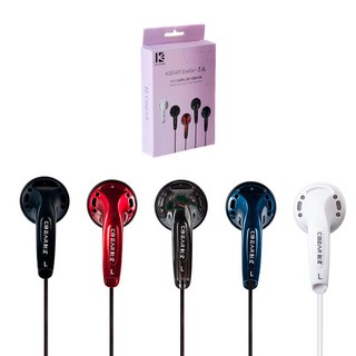 KBEAR 스텔라 오픈형 유선 이어폰 이어폼 정품, 화이트 J016, 1개