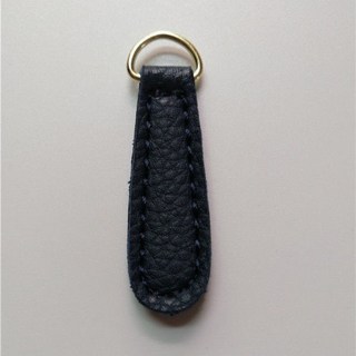 萬能拉鏈頭 可拆卸拉鍊頭 活動多功能拉鍊 拉鏈配件 拉鍊頭 修復神器 可拆卸金屬拉鍊, 1個, 深藍色皮頭（金扣）