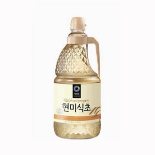 테온셀 청정원 2배 사과식초 1.8L/식초/대용량/발효/천연/천연발효/새콤/냉국/샐러드, 1.8L, 1개