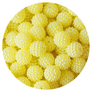 54 노랑26 1.2cm 진주구슬 500g 오도독, 본상품