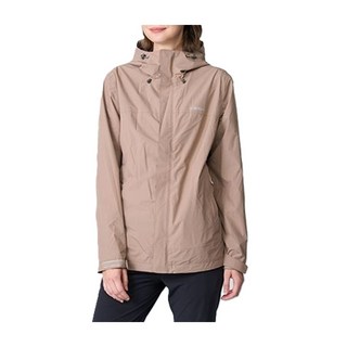 WILDLAND女士戶外防風外套，輕量透氣，可調節帽子，多口袋設計，簡約時尚