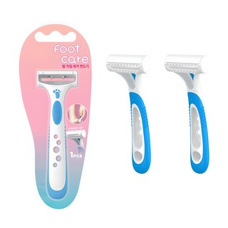 도루코 발 각질 제거 면도기, 1개입, 3개