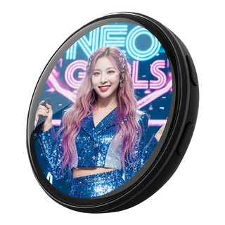 1.7吋螢幕 電子胸章 動態胸章 動漫追星 粉絲應援 卡通徽章 電子吧唧 7色應援燈 應援徽章 動漫徽章