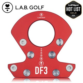랩골프 랩퍼터 제로토크퍼터 커스텀 모델 Directed Force 3 다이렉트 포스 퍼터 Red레드 DF3 디렉티드 제로 토크 프리 라이각 밸런스 282434, 33, 右用