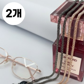 튼튼디포 여성안경줄 금속스트랩 패션안경끈