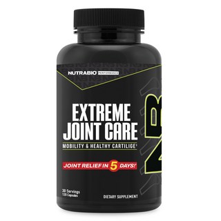 Nutrabio 葡萄糖胺硫酸鹽&硫酸軟骨素複方膠囊, 1罐, 120顆