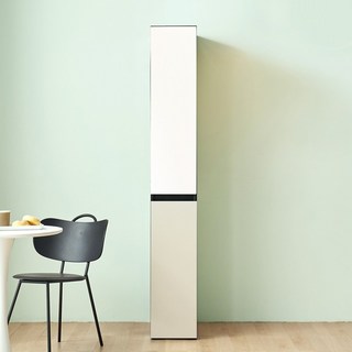 가온리빙 넥서스 주방 수납장 키큰 밥솥/렌지대, 넥서스 300틈새장(화이트베이지)