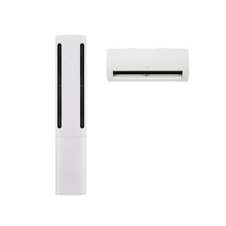 LG전자 인버터 위너 듀얼 투인원 스텐드형 에어컨 18평형 FQ18FC1EA2, 매립배관형