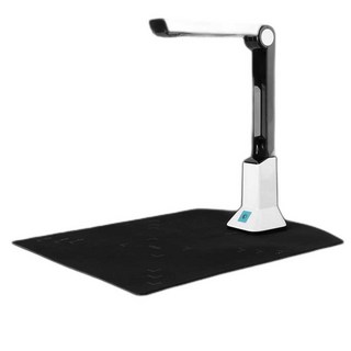 책스캔 북 스캐너 가용 고속 전문가용 비파괴 고화질 문서스캔 사진 가정용, 13MP A4 스탠드+패드