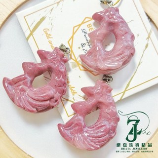 現貨 阿拉善瑪瑙 月狐吊墜 3cm 滿色 避邪 衝勁 財富 創作力 狐仙 狐狸 項鍊