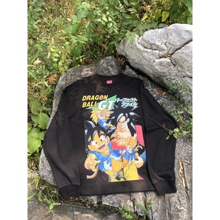 드래곤볼Z 긴팔 프린팅 티셔츠 레트로 GT 초사이언 아메카지