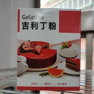 盈發 吉利丁粉 盒裝80g, 1個