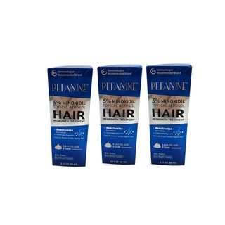 HULU 탈모영양제 탈모 예방 모낭 보습 성장 촉진미스트세럼 모낭활성제 1+1+1, 3개, 60ml