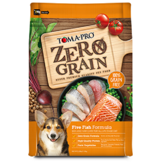 TOMA PRO 優格 零穀5種魚全齡犬配方, 鮭魚+白魚, 2.5kg, 1個