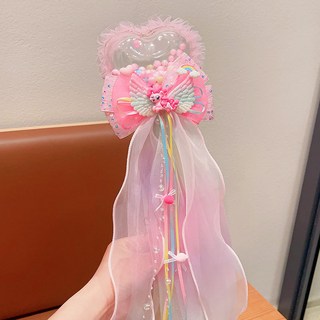 兒童卡通小馬寶莉魔法棒 小女孩超仙權杖 蝴蝶結仙女棒 公主角色扮演道具, 甜心碧琪魔杖, 1個