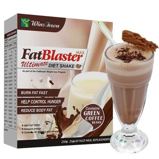 有間美妝優選店 Original Loss Slim Shake Fat Blaster Milk Slim Drops, 1個, Chocolate flavored