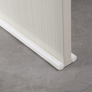 간편설치 효과 확실한 방문 틈막이 문풍지 바람 불빛 차단 화이트, 1개, 본상품선택